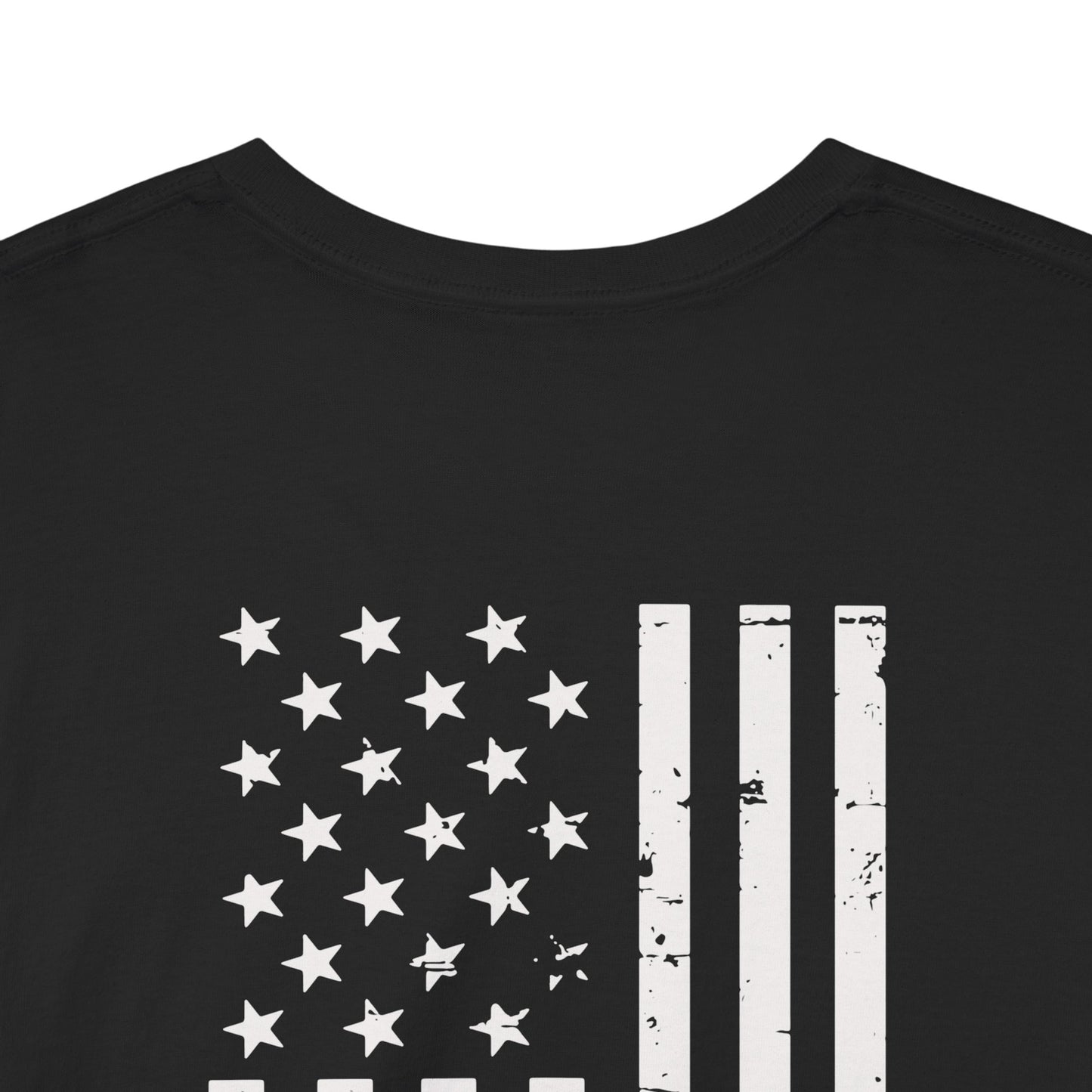 Diesel & Steel American Flag Tee - Unisex Heavy Cotton T-Shirt